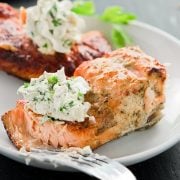 Baked salmon
