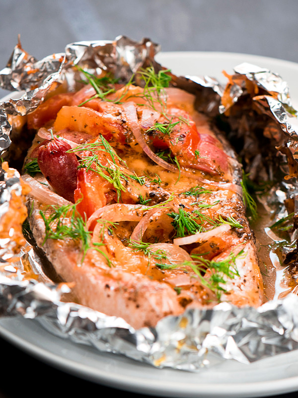 Baked salmon recipe foil