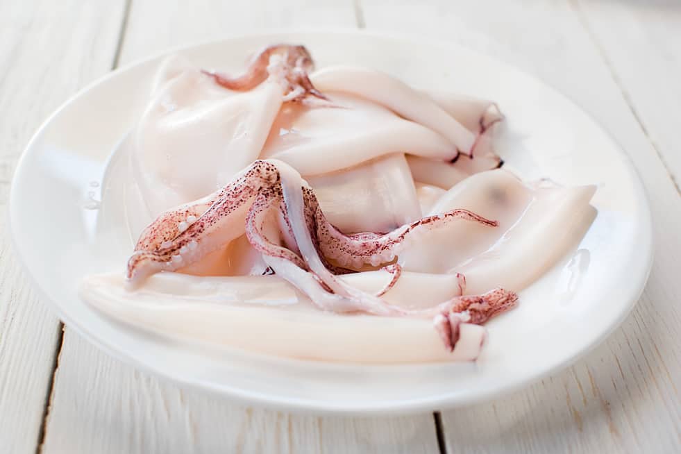 Stuffed squid
