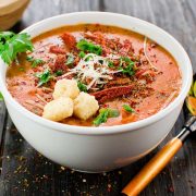 Red lentil soup