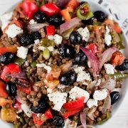 Lentil salad