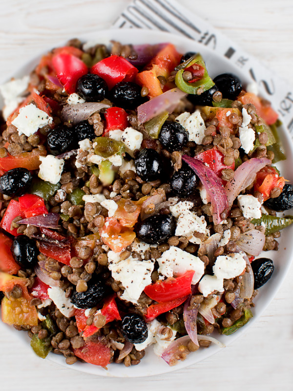 Lentil salad
