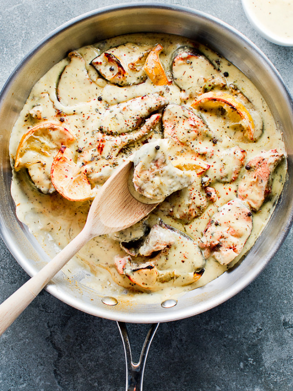 Baked trout