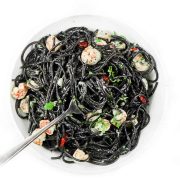 Black spaghetti