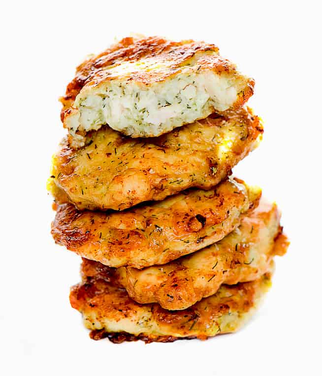 chicken fritters