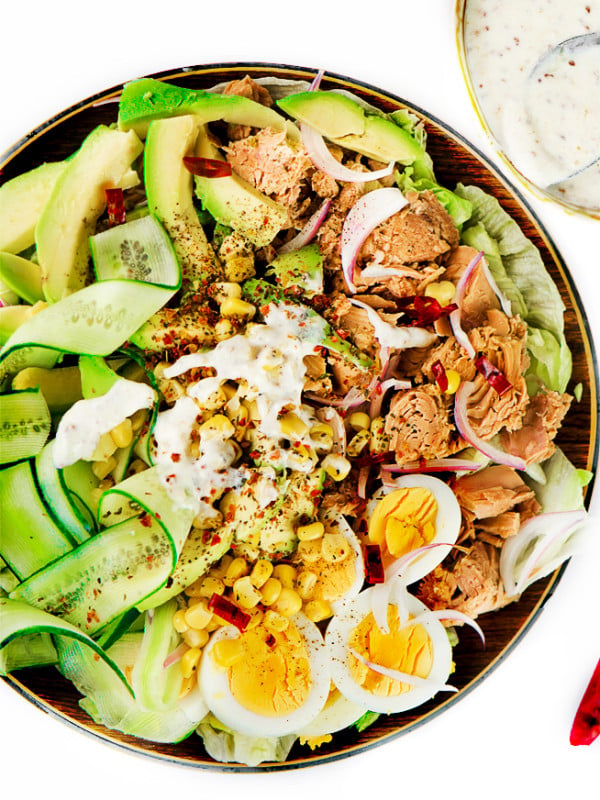 avocado tuna salad