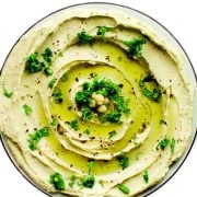 roasted garlic hummus