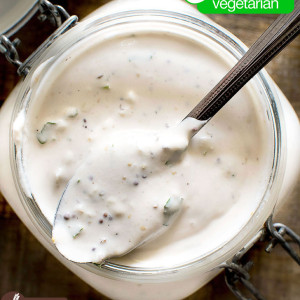 Homemade ranch dressing