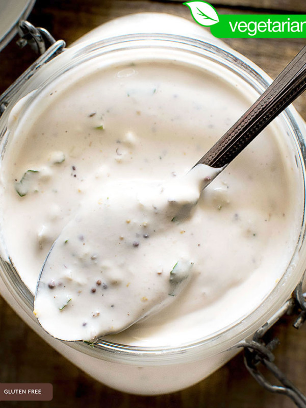 Homemade ranch dressing