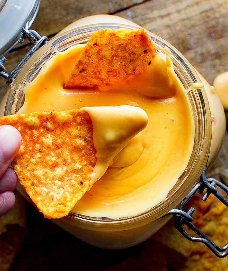 Nacho cheese sauce recipe