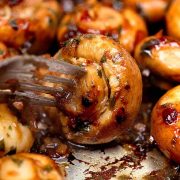 Garlic mushrooms