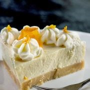 orange cheesecake