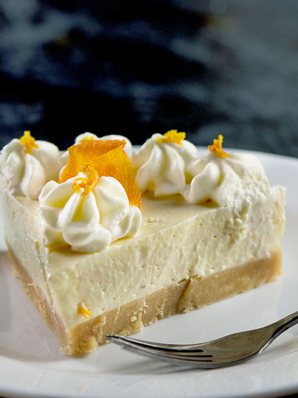 orange cheesecake