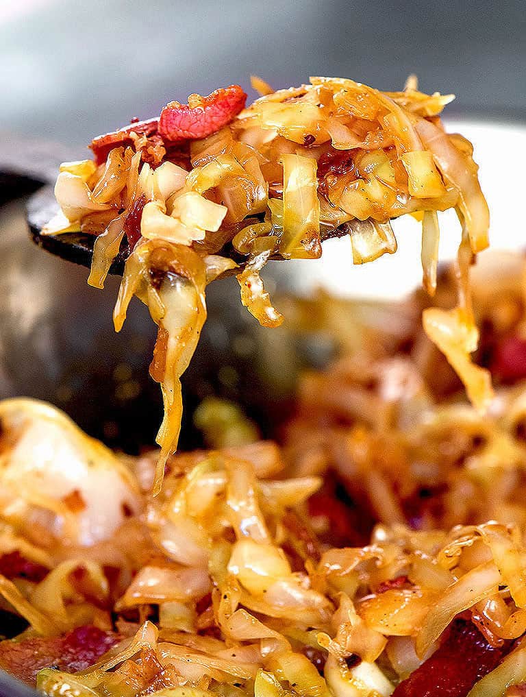 Fried cabbage