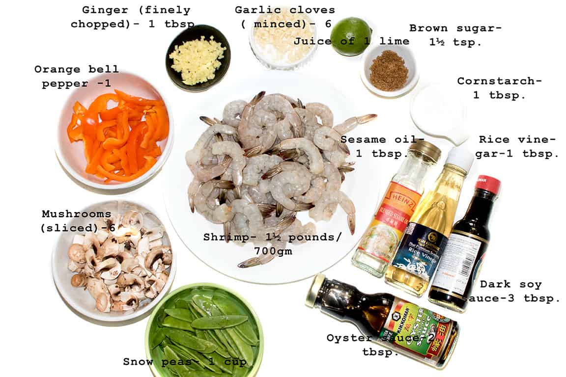 shrimp stir fry ingredients
