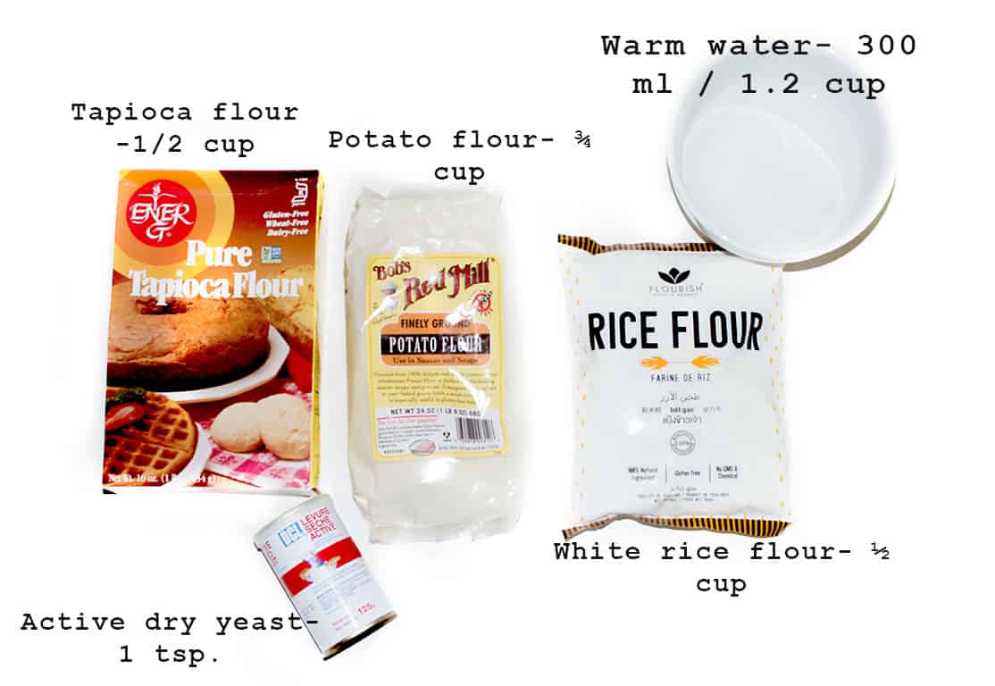 gluten free new your style pizza dough ingredients