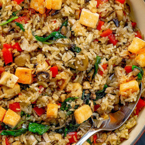 tofu fried rice