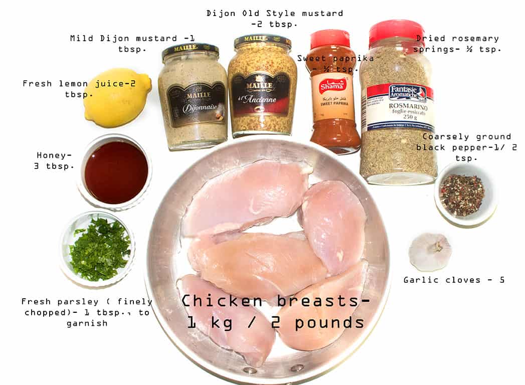 ingredeints-baked-chicken-breast