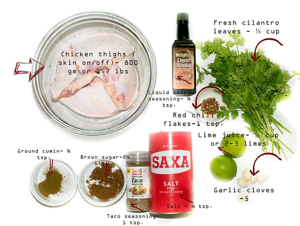 ingredients-cilantro-lime-chicken