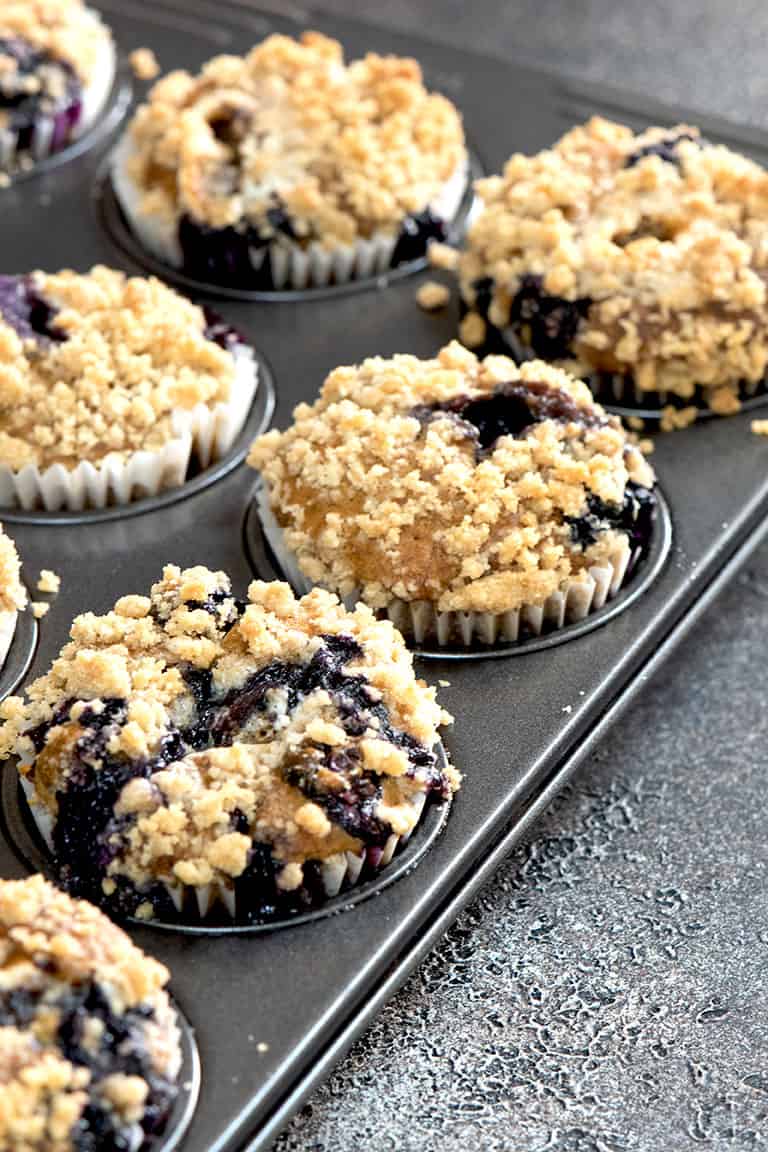 banana-blueberry-muffins