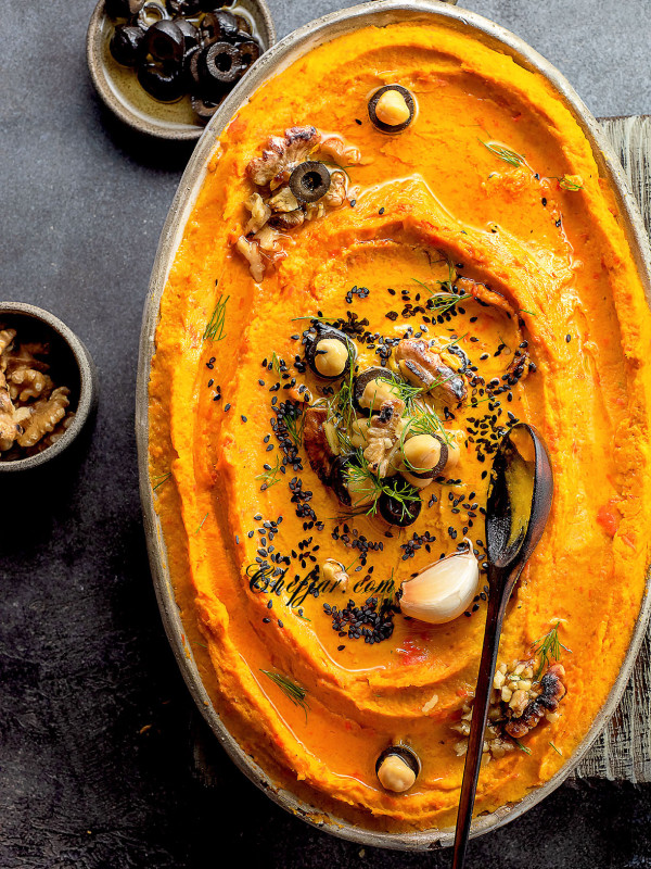 carrot-hummus