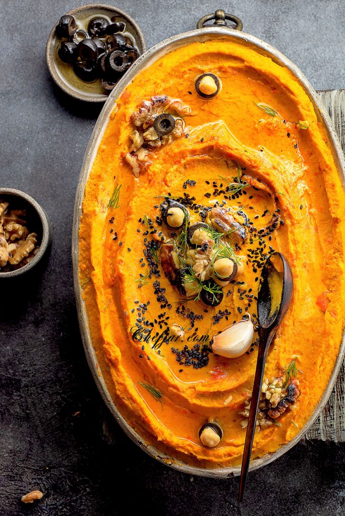 carrot-hummus