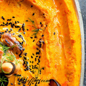 carrot-hummus