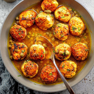 chicken-piccata-meatballs