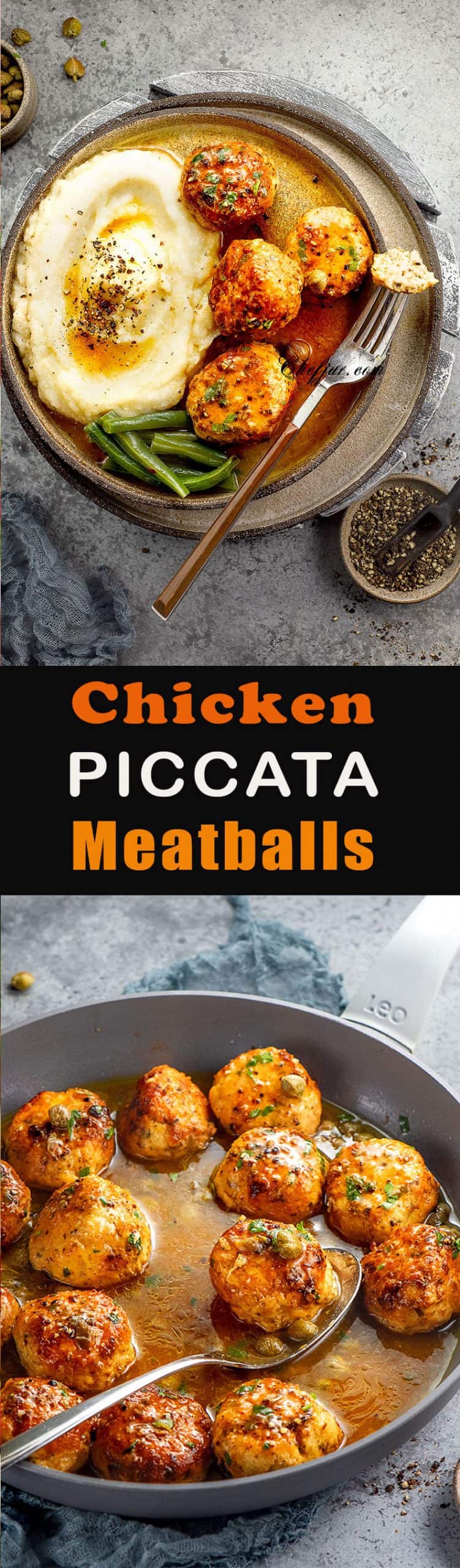 chicken-piccata-meatballs