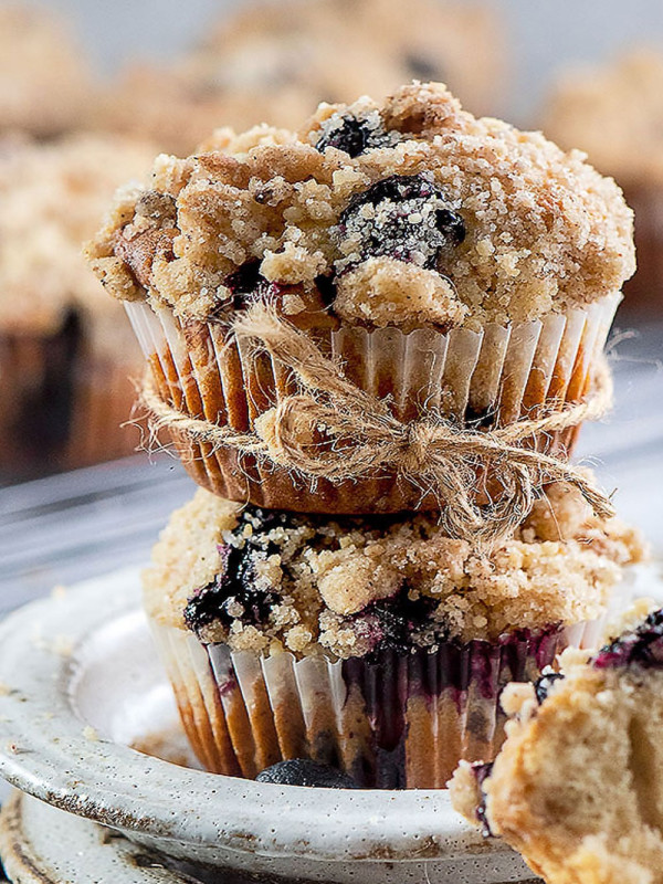 blueberry muffins