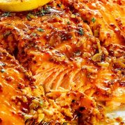 spicy honey garlic salmon