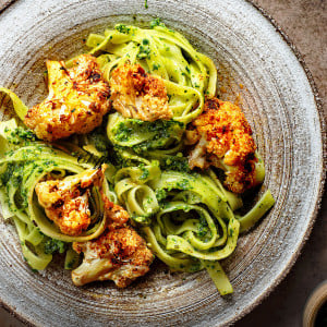 roasted cauliflower pasta