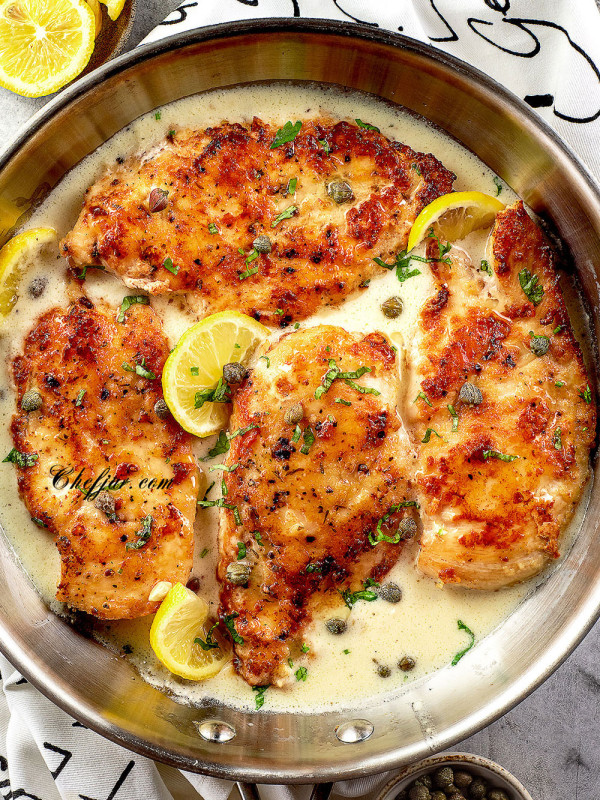 creamy lemon parmesan chicken