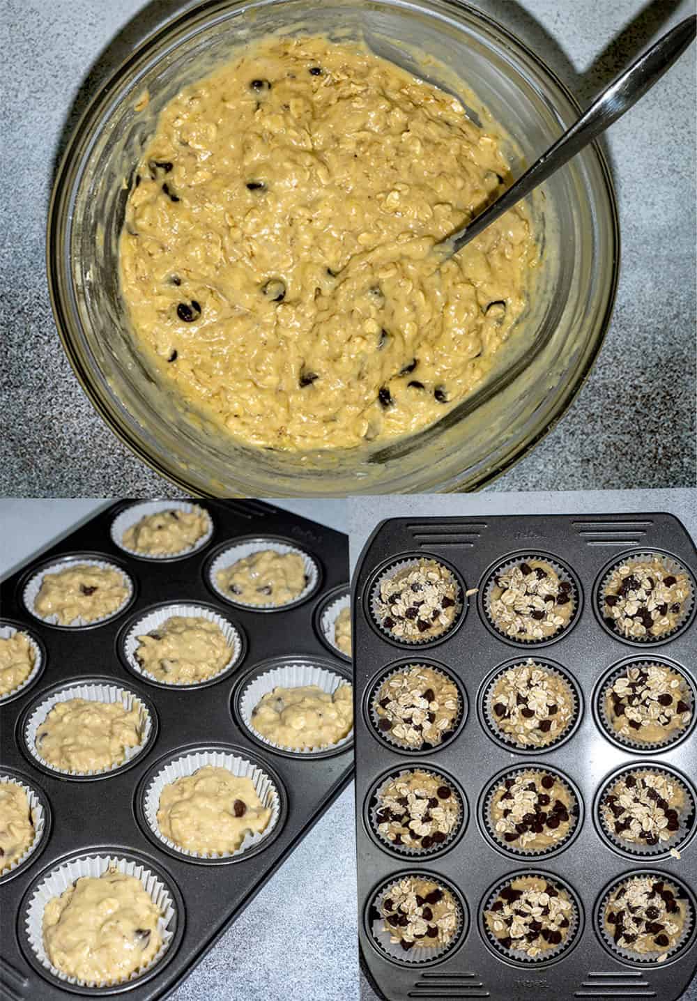  how to make banana oatmeal muffins