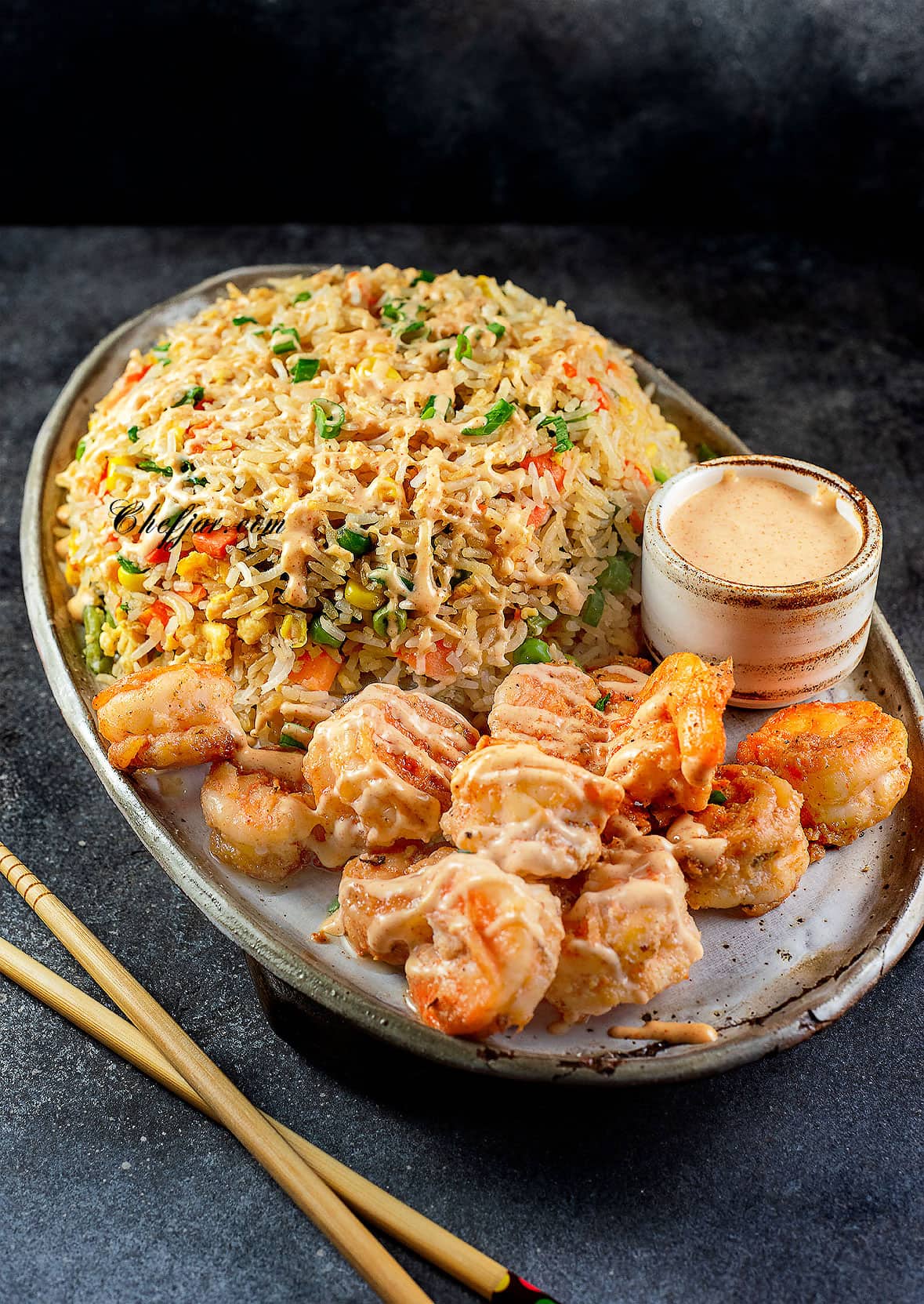 hibachi shrimp fried rice