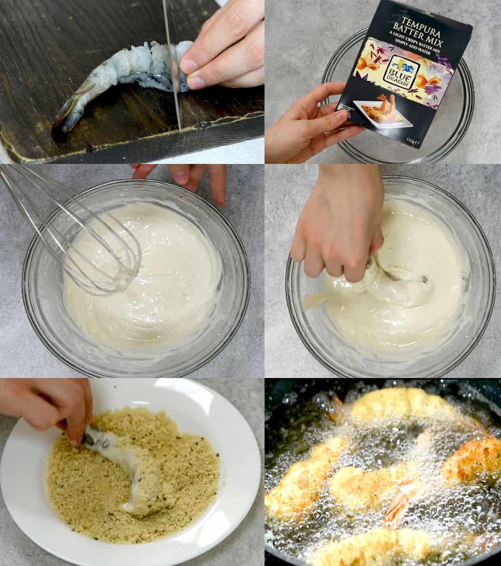how to make shrimp tempura