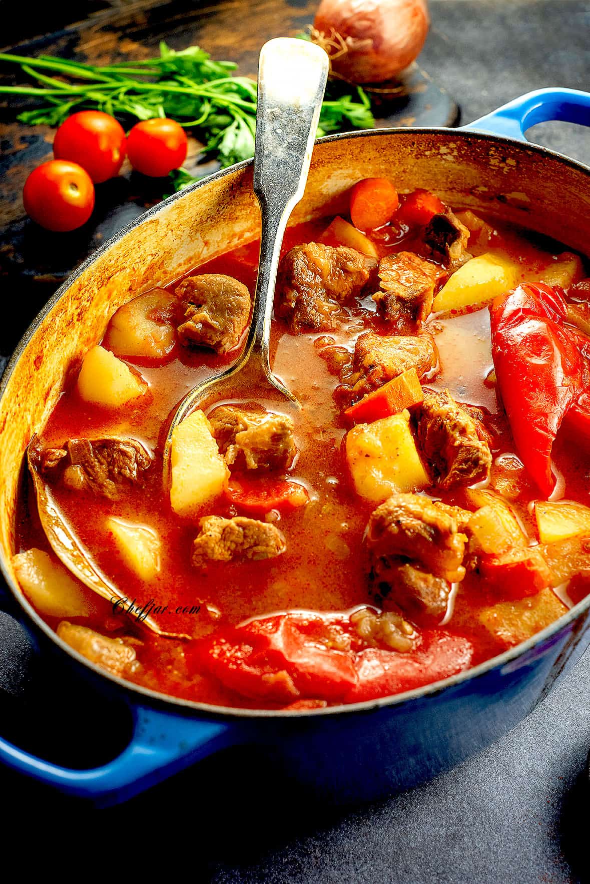 Traditional Hungarian Goulash Recipe Chefjar