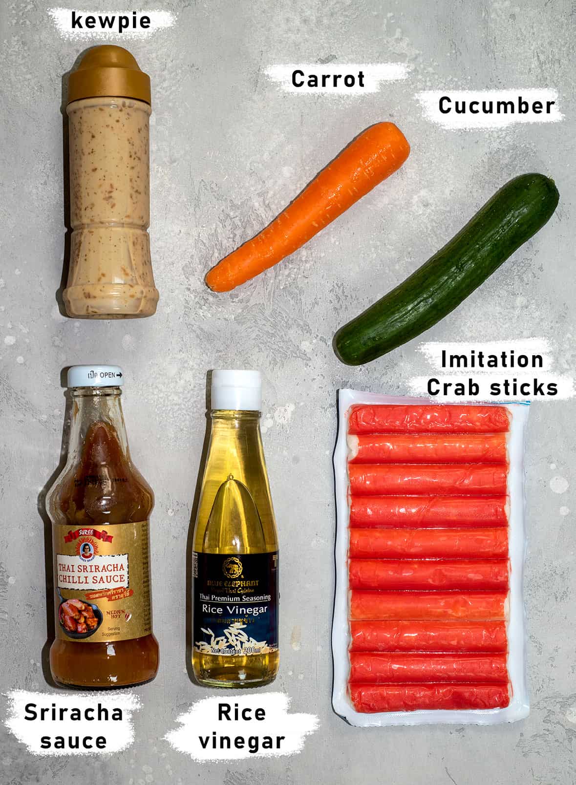 kani salad ingredients