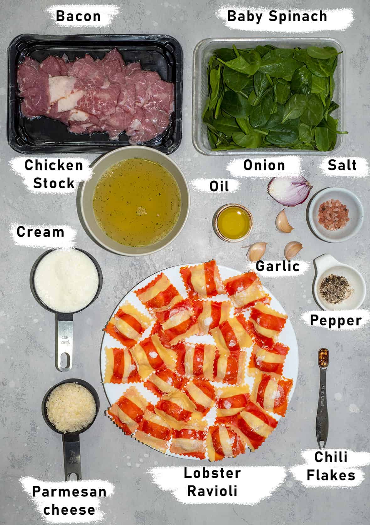 lobster ravioli sauce ingredients
