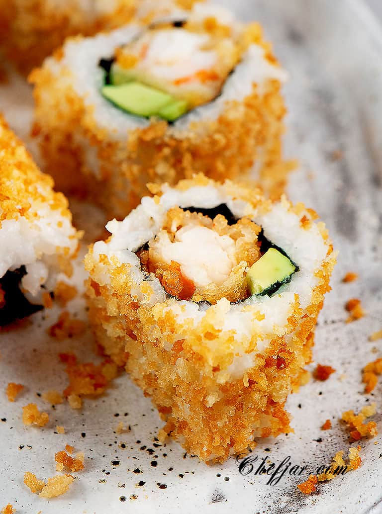 crunchy roll sushi