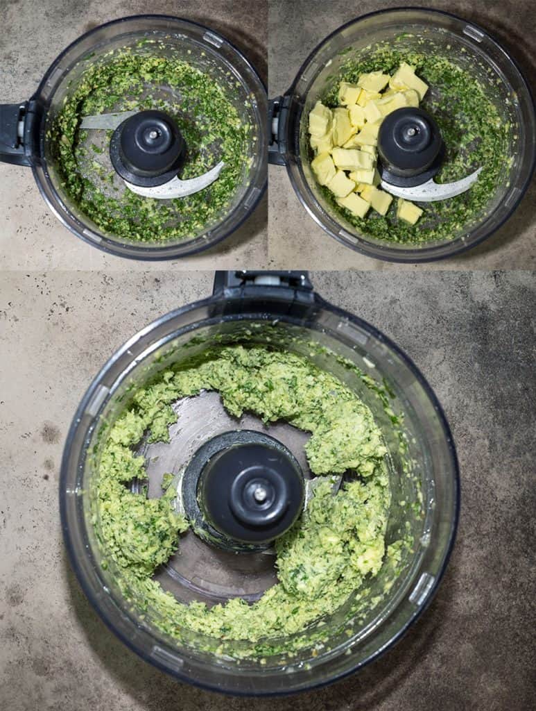 how to make pesto butter