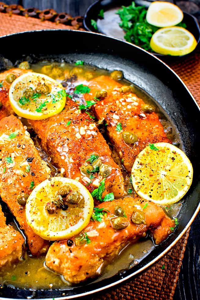 salmon piccata recipe