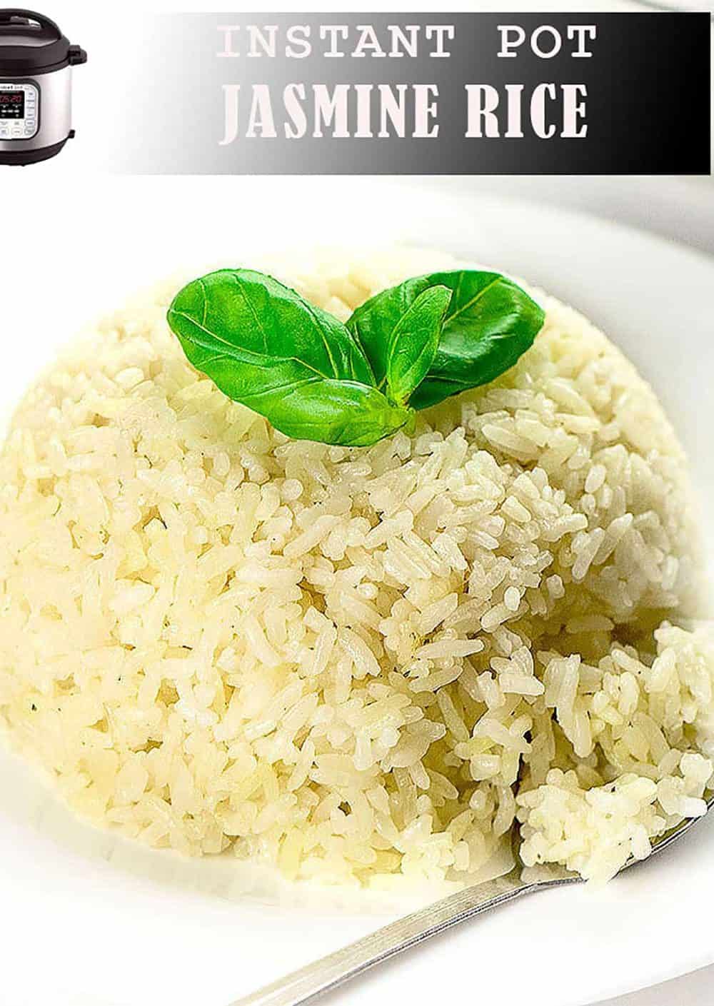 instant pot jasmine rice