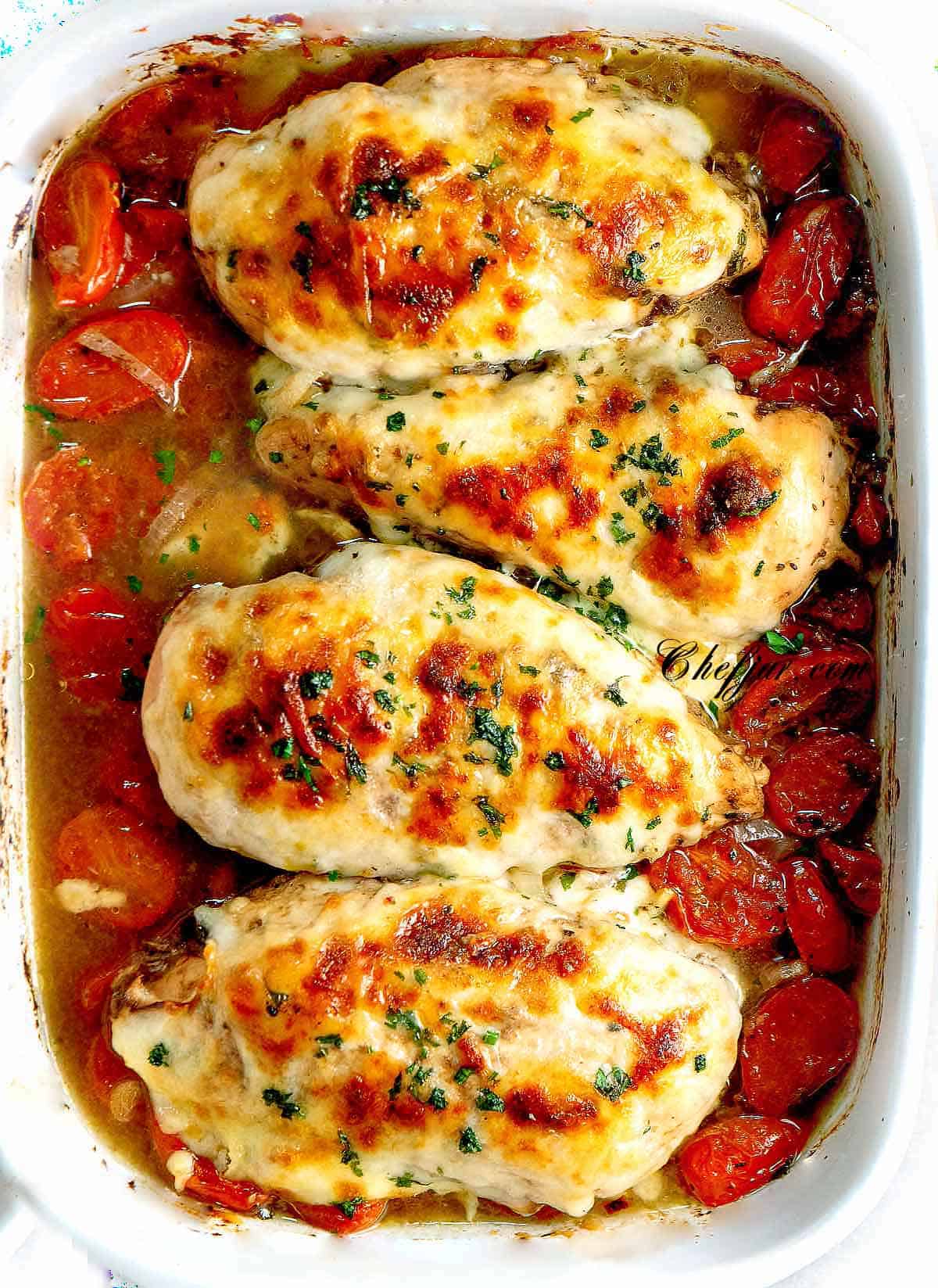 balsamic chicken baked in oven