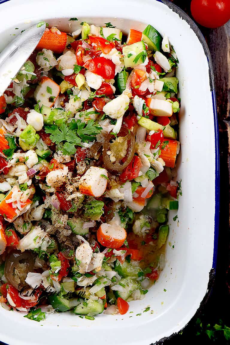 Jaiba Ceviche Recipe Crab Salad Chefjar