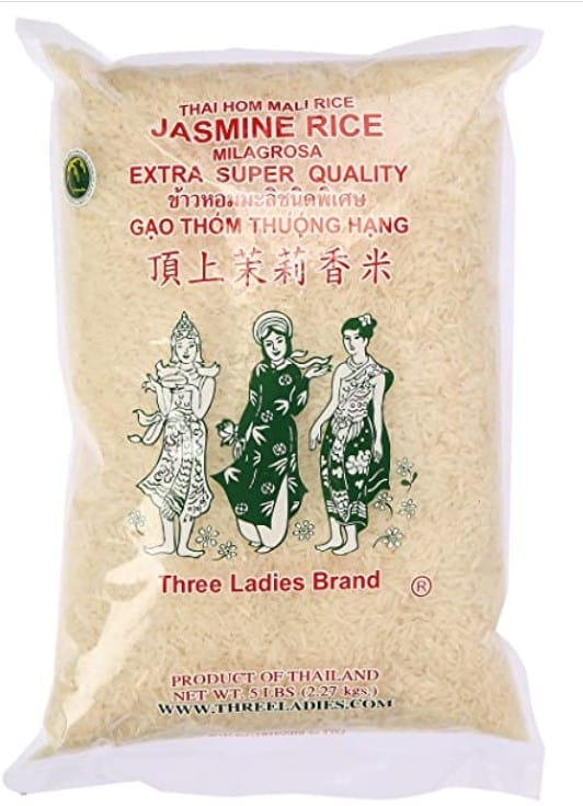 three ladies jasmine rice