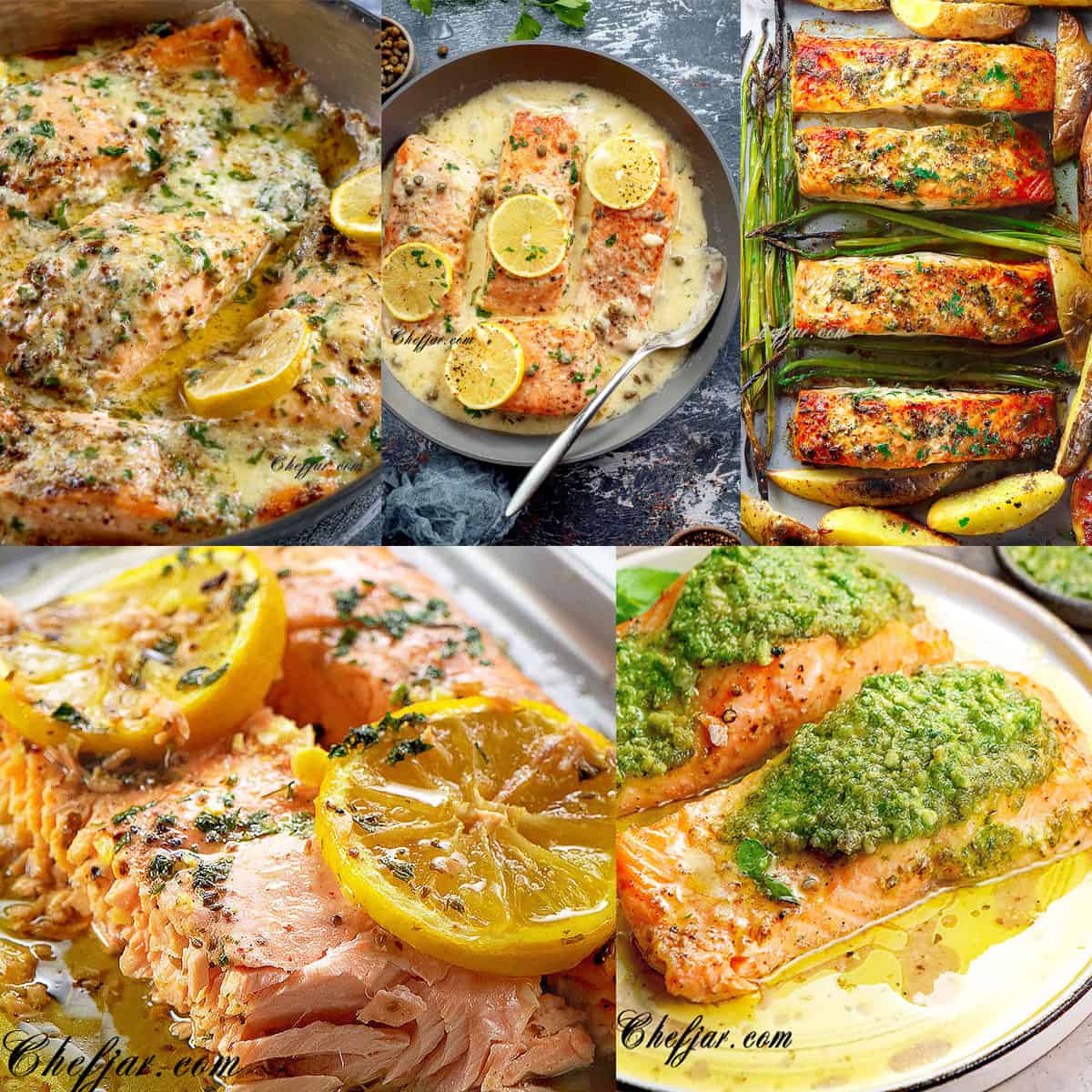 what herbs go with salmon