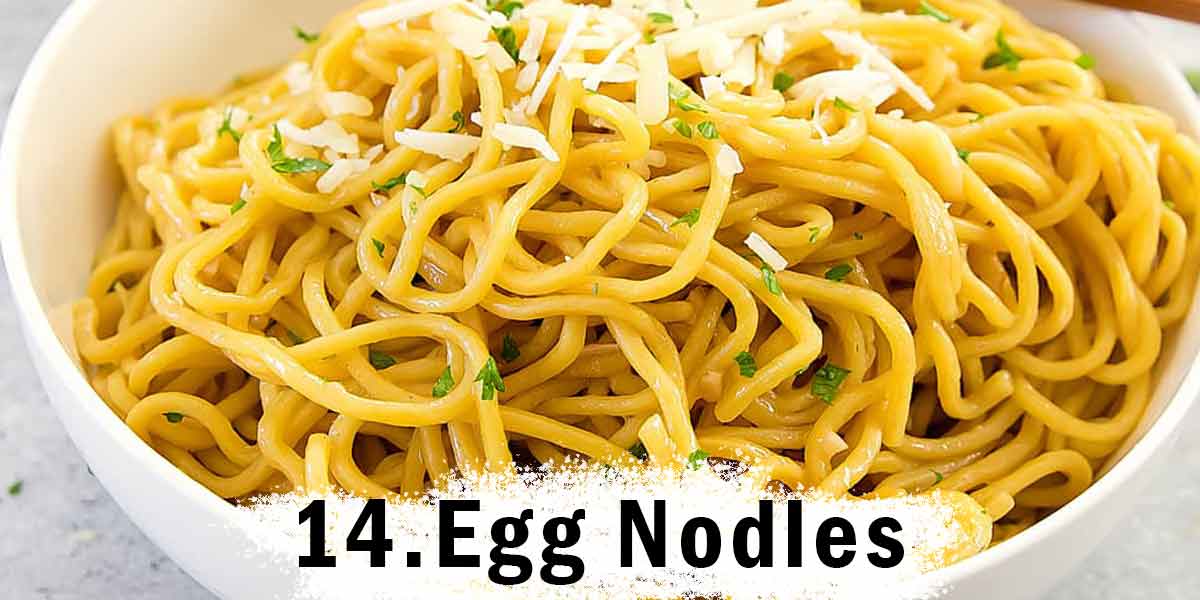 egg noodles