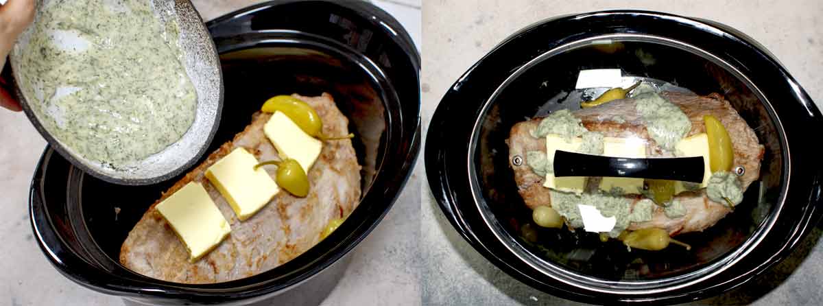 how to make Mississippi pot roast crock pot 