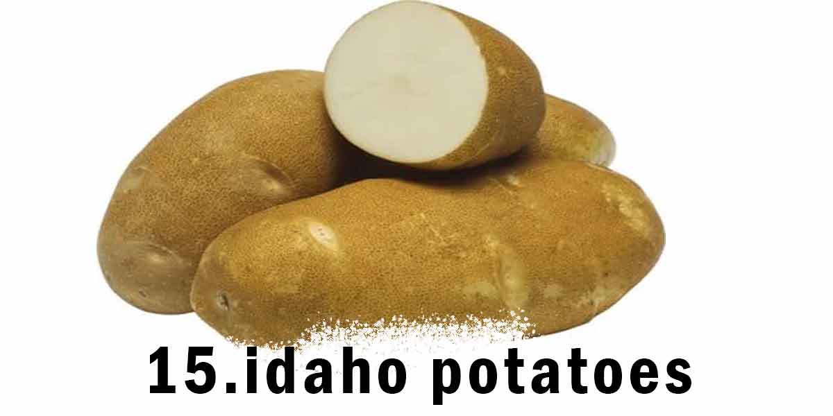 idaho potatoes